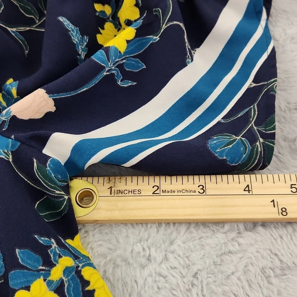 HALOGEN blue foral dress size 1 - Picture 11 of 12